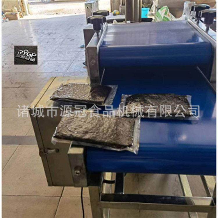 自动软包装袋整形机海带丝袋子压平机连续式土豆粉包装袋整平设备