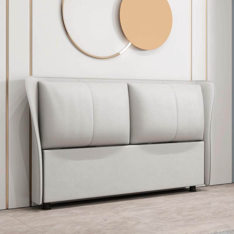 单独卖头科布床头靠背2技0221新款单买实木轻BYD奢床软板包欧式