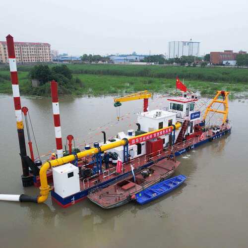 绞吸式挖泥船航道疏浚机械抽砂挖沙设备河道水库清淤船厂家