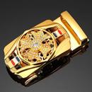 时来运转皮带扣头男士 腰带扣头3.5cm可旋转潮 自动扣耐磨合金头裤