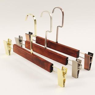 架 复古实木裤 木裤 夹 店家用衣帽间衣橱衣裤 服装 品牌正品