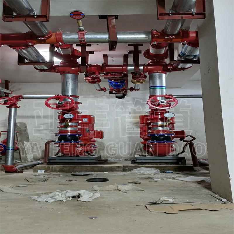 亚丰管道生产可曲挠大翻边橡胶接头三元乙丙橡胶膨胀节型号齐全