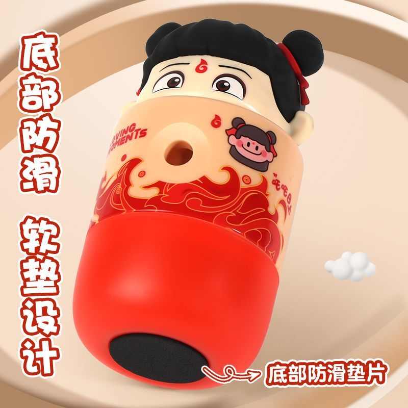 哪吒卷笔刀手摇自动进铅卡通敖丙高颜值小学生专用铅笔刀削笔刀