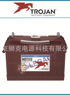 Trojan邱健蓄电池30XHS工作平台搬运车洗地机海洋12V130AH电池