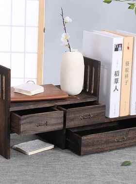 实迷木子桌面置物架BIF学生架书桌上你小书架飘窗收纳书柜组桌合