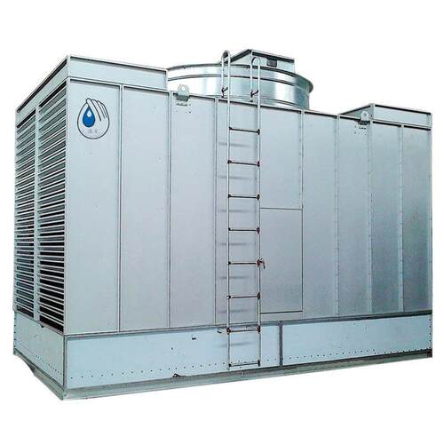 闭式冷却塔水塔逆流10T200T高温工业水冷设备注塑机冷却塔机组