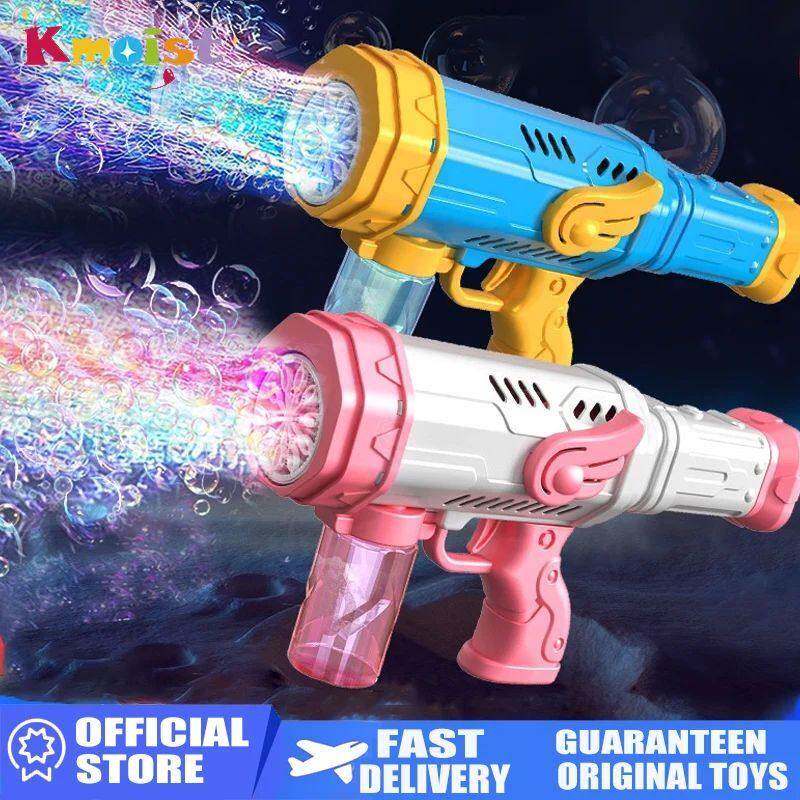 Bubble Gun Automatic Water Electric Bubble Machine Children - 实物图