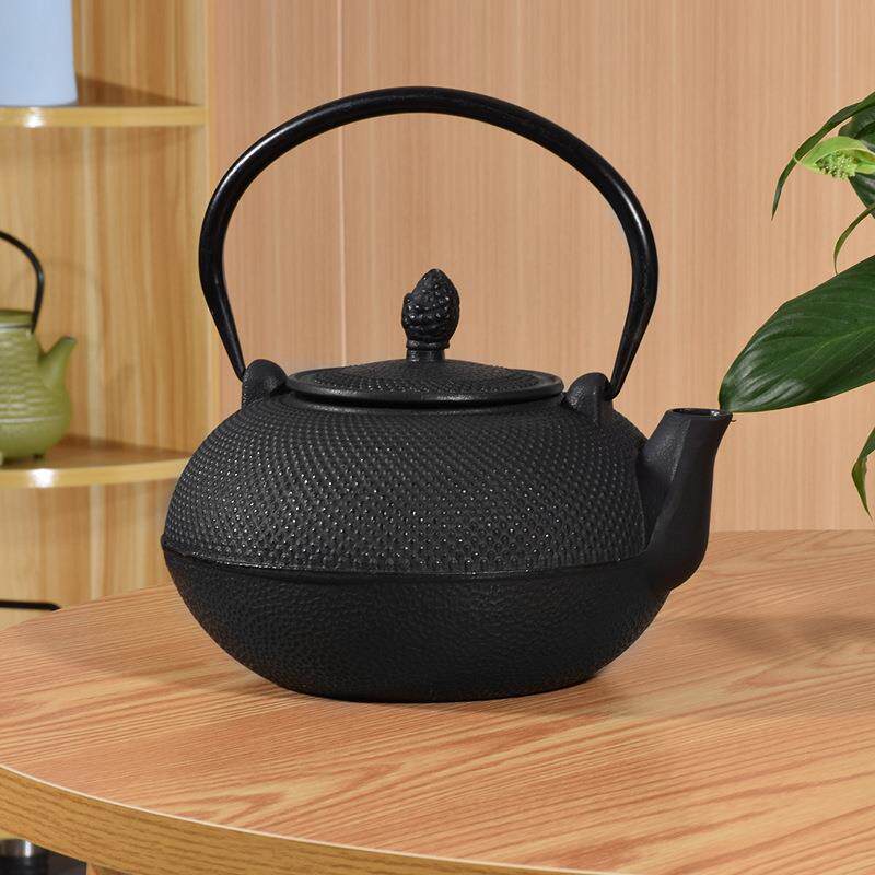 大容量手工生铁茶壶仿日式南部铁器茶具铸铁铁壶家用烧水壶供应