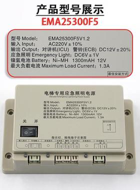 电梯专用应急照明电源EMA25300F5/B9/M3 V1.2奥的斯SWEET江南快速