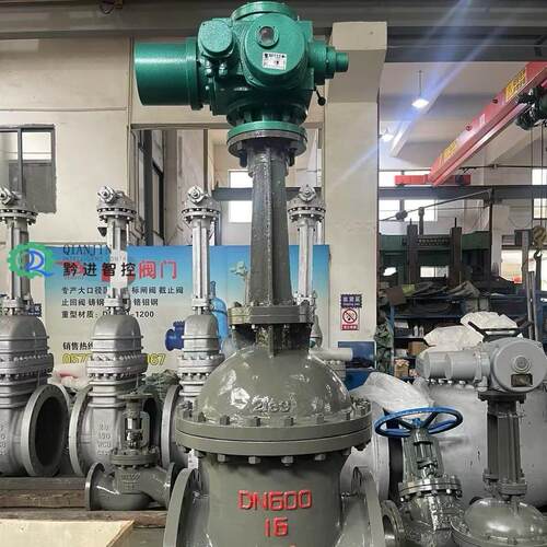 手电一体闸阀Z941H-16Q/PDN250阀体球墨铸铁，阀心及阀板不锈钢