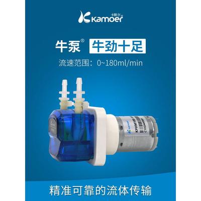 卡默尔蠕动泵微型泵 12v泵电动小型实验室流量分析仪循环泵自吸泵
