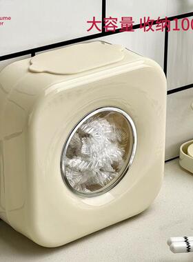 YTXJ-QTC次性保鲜套收纳盒一壁挂放厨房抽取装保王鲜袋罩的膜盒子