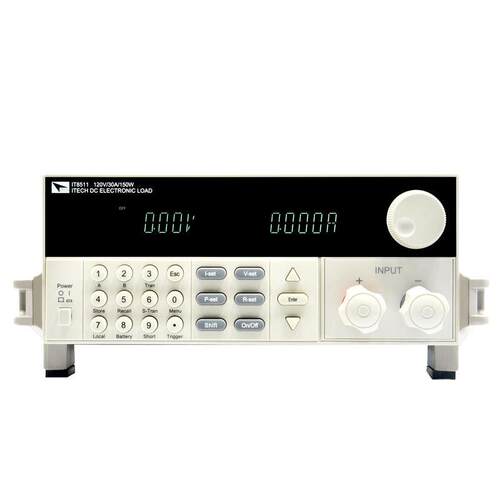 艾德克斯可编程负载仪IT8518B直流稳压电子负载仪500V/120A/500