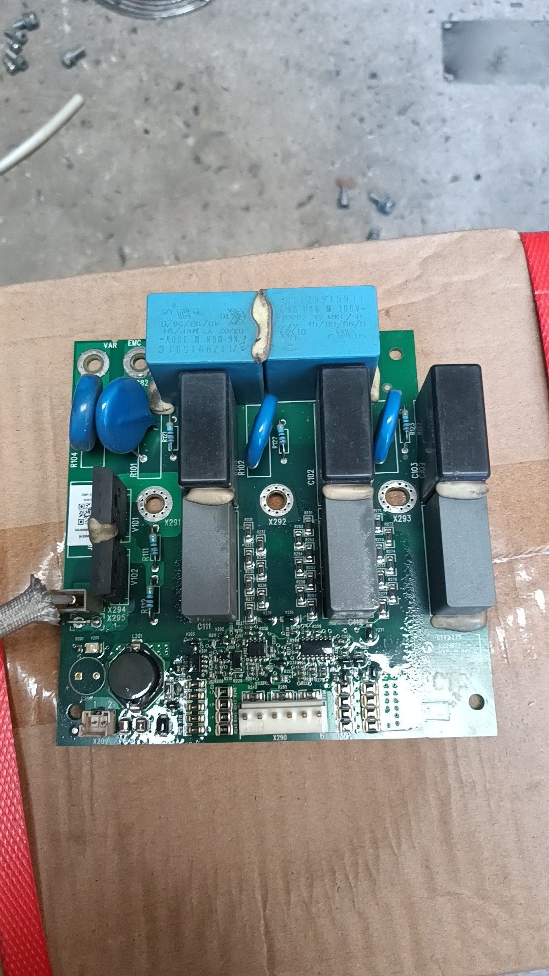 拆机ABB变频器板ZINP-571