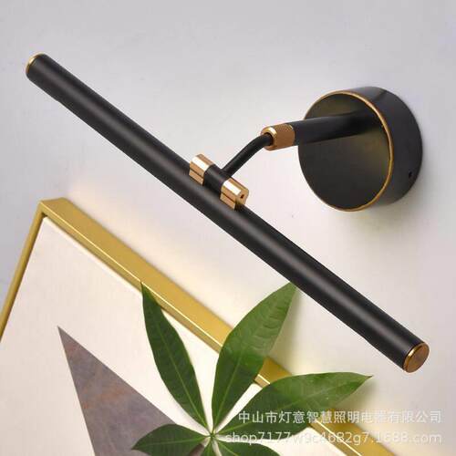 镜前灯卫生间镜柜专用可伸缩LED浴室柜现简约化妆补光灯新中式