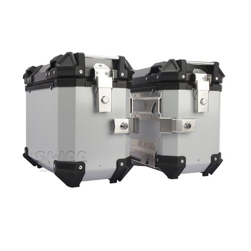 通用型18L/28L/35L摩托车铝合金边箱防水防撞后备箱旅行快拆三箱