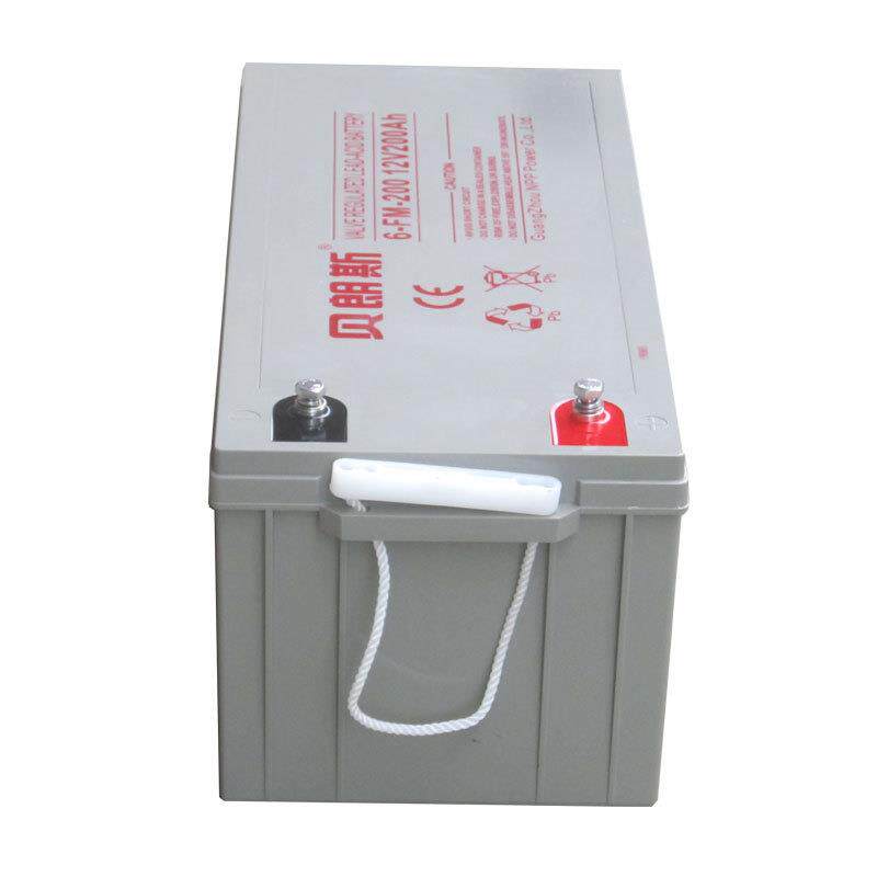 耐普蓄电池 NPG200-12 太阳能电瓶 12V200Ah 胶体AGM铅酸电池