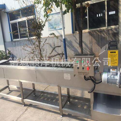 高效全自动鲜玉米切段机冻玉米切段机玉米分切设备