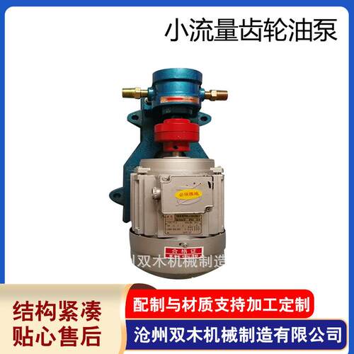 供应小流量齿轮油泵 高温毛油输送泵色拉油大豆油滤油设备泵