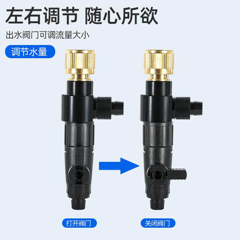 新款直销零度水草鱼缸换水器手动抽鱼便吸粪洗沙器清理神器吸污虹