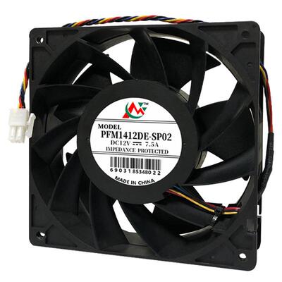 14038 14CM/厘米 12V 7.5A工业机床蚂蚁机箱机柜暴力直流散热风扇