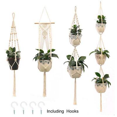 Hanging Planter Flowerpot Plant Holder Macrame Plant Hanger