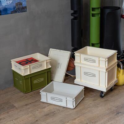 工业箱收风纳XWC储加厚可堆码longlife家用物箱户外露营装备箱