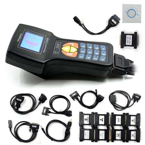 跨境 T300 Key Programmer 新版V23.9汽车钥匙匹配仪蓝黑双色双语