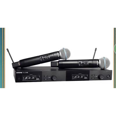 SLXD24D/BETA58A无线麦克风一拖二舞台演出直播话筒真分集话筒