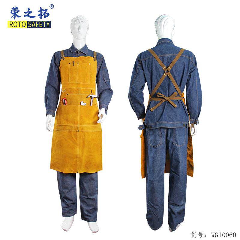 牛皮电焊工作围裙花园工具收纳耐磨防烫打铁铜雕匠人烧窑热销,家庭/个人清洁工具,围裙套装,淘宝优惠券,粉丝福利购,淘宝优惠卷