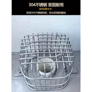 304不锈钢方形阳台地漏防堵侧漏防鼠网盖污水过滤器屋顶水管