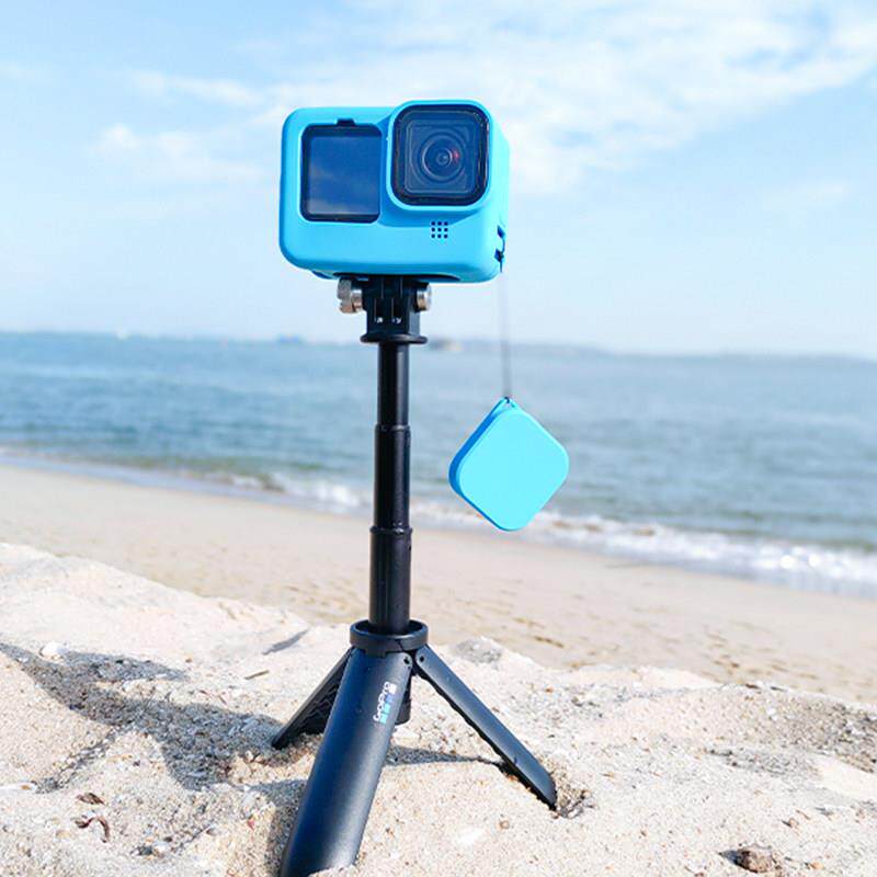 GoPro13/12/11/10/9矽胶套保护套罩保护壳白黑蓝色运动相机配件