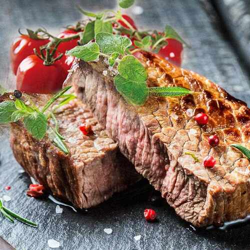 联豪原肉整切家庭西冷牛排套餐团购10片生牛肉牛扒轻食