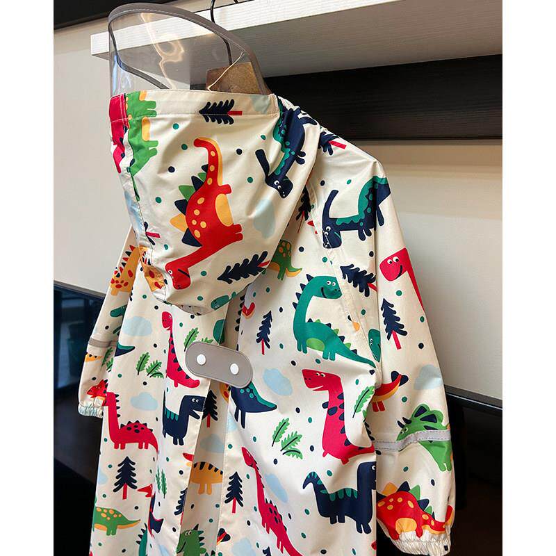 日系出口新童雨衣男童女童小学生小孩全身小童幼儿园男孩宝宝雨披