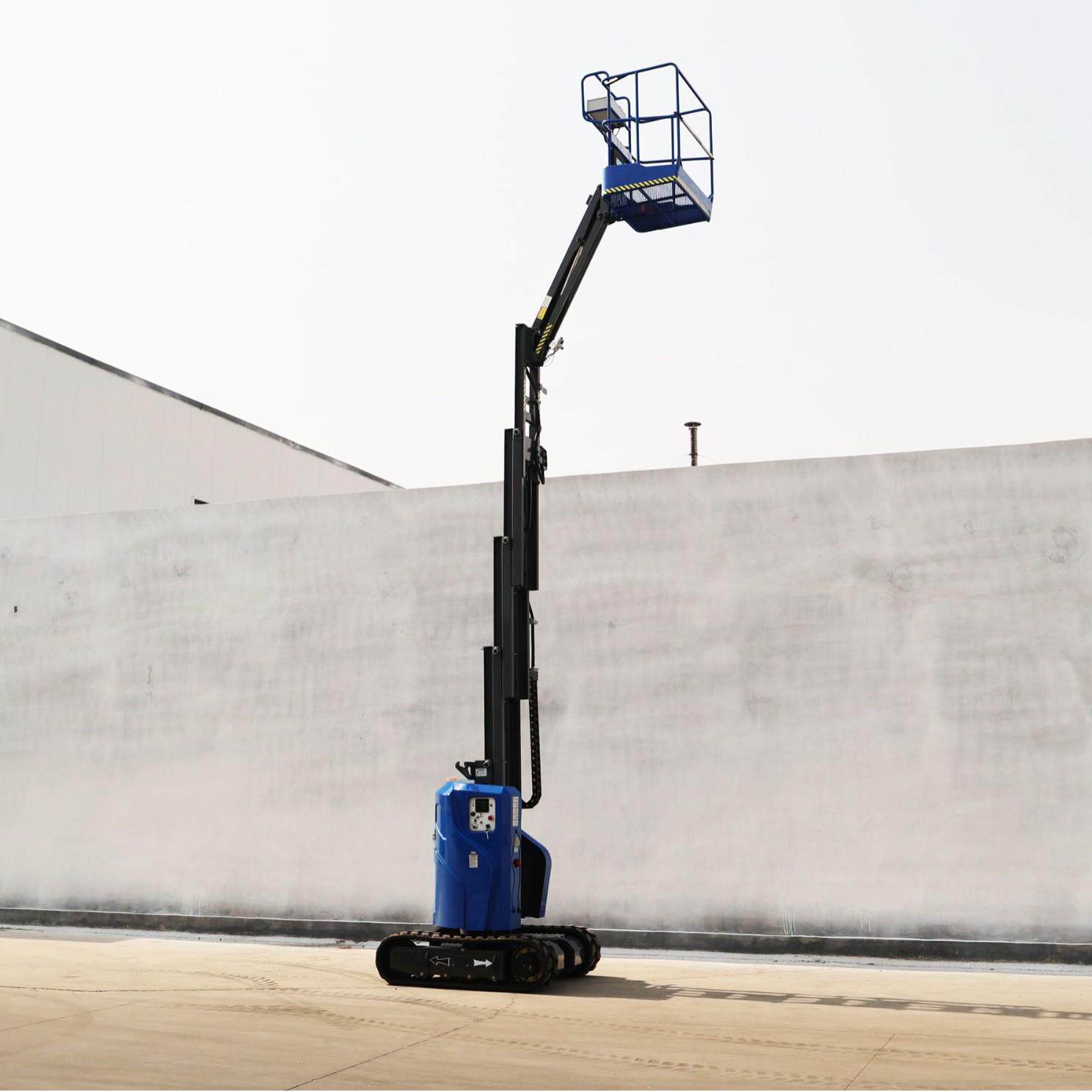 叉车门架式桅柱式平台履带驱动升降机电动升降维修安装维修台设备