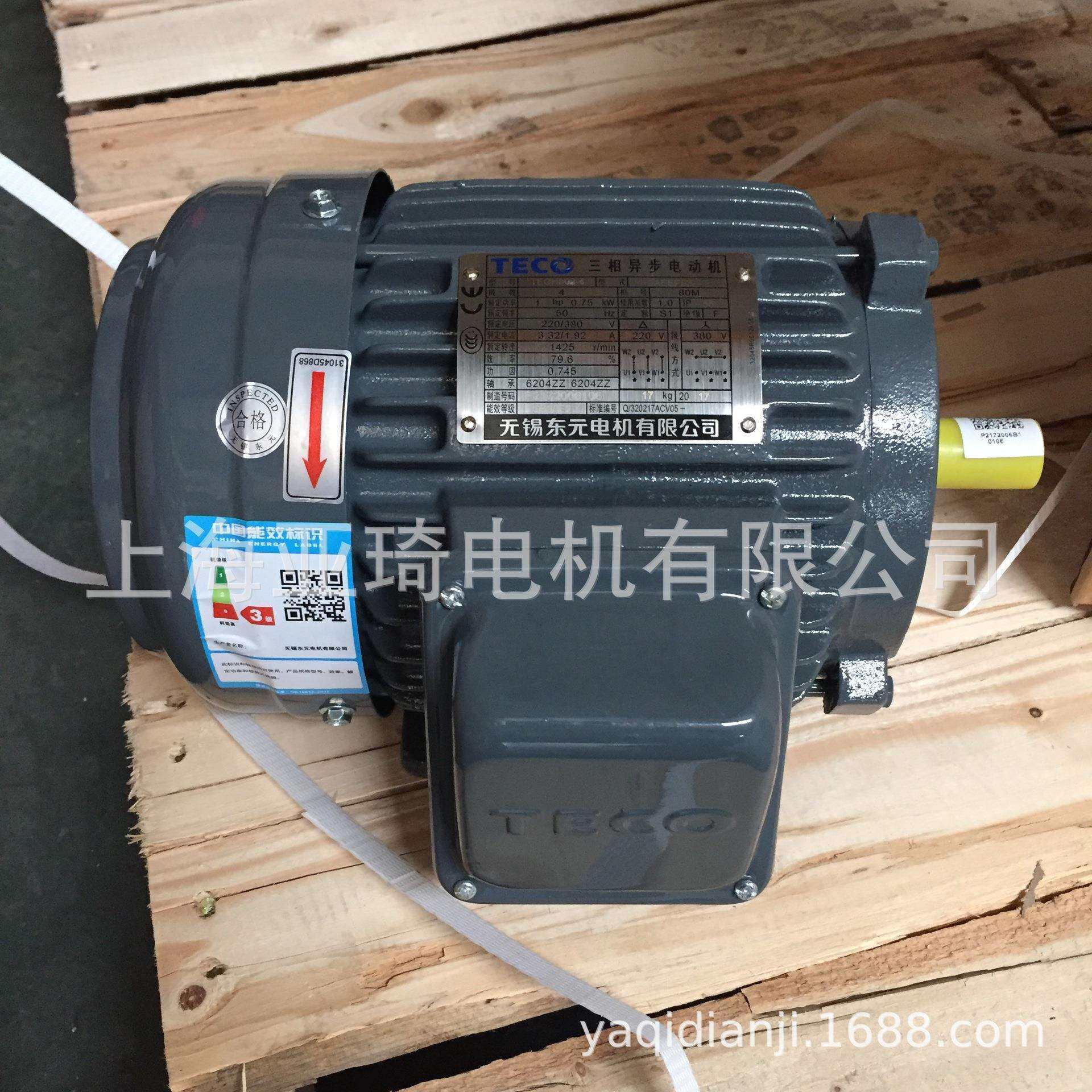 AEEVVS30HP22KW无锡东元电机TECO电机V系列标准顶出线|现货