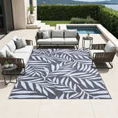 双层垫沙滩地毯抗老树叶户外防潮庭院露营地野餐甲板房车草编草坪