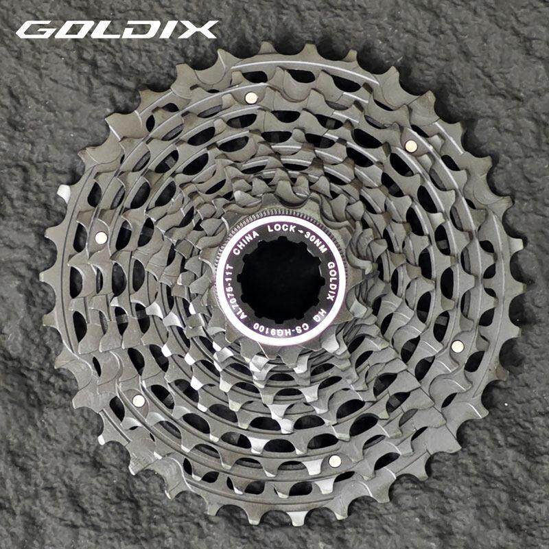GOLDIX公路自行车飞轮轻量化卡式一体式CNC镂空11/12速齿轮HG塔基