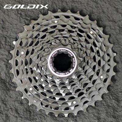 GOLDIX公路自行车飞轮轻量化卡式一体式CNC镂空11/12速齿轮HG塔基