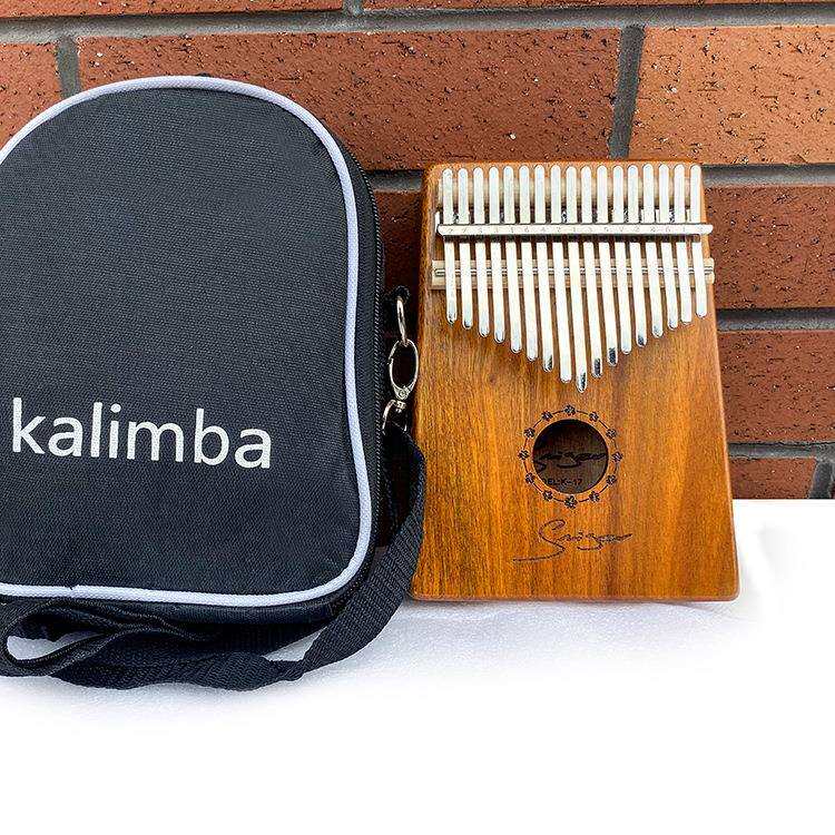 桃花芯卡林巴 拇指琴 Kalimba 便携乐器手指钢琴支持 17yin