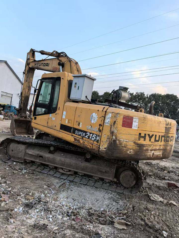 1月12日亳州现代SUPER215-7挖掘机一台网络拍卖公告
