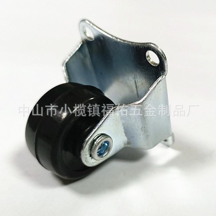 超市购物篮轮子购物车脚轮厂现货万向轮1寸超市手推车轮