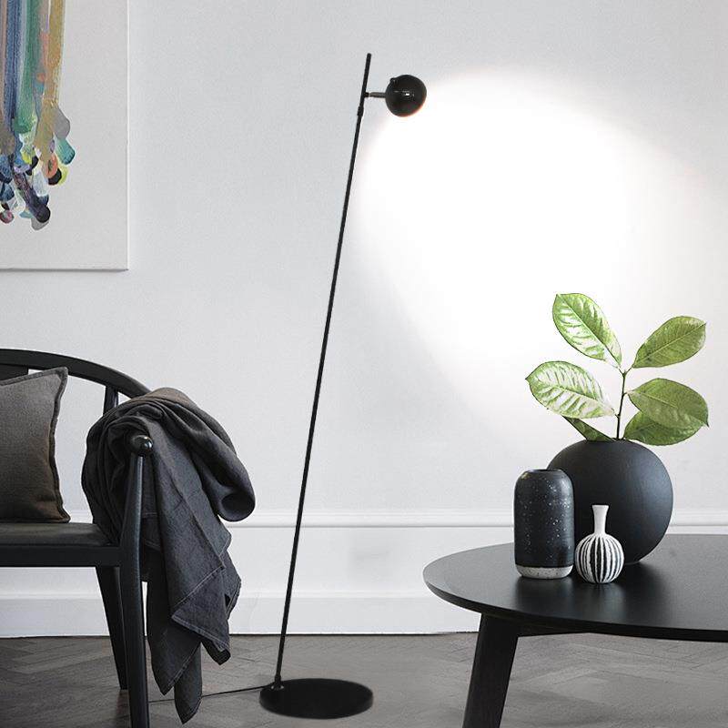 落地灯客厅沙发角背景墙轻奢设计师个性款卧室书房床头月读立式灯