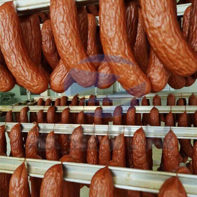 志强供应鸭脖鸡翅烟熏炉肉制品烟熏炉厂家 燃气果木外置发烟
