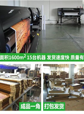 蓝色鎏金玄关装饰画抽象大气走廊过道楼梯挂画北欧轻奢竖版客厅画