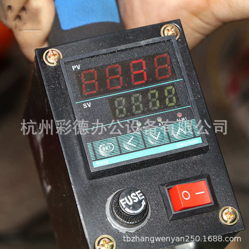 8*10CM中板双手持式电子温控烫印机烙木机木头PU皮革烫金机
