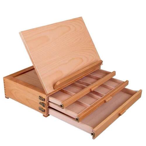 Easel desktop sketch oil painting box portable drawing board