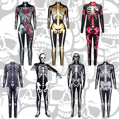 Skeleton Zombie Ghost Reaper Costume