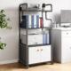 办室办公柜公放针式 置物架子办公桌落地桌子架子多层柜简 打印机