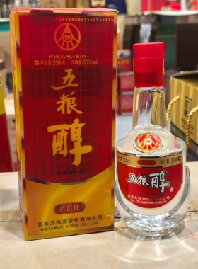 2013年50度五粮醇09第三代250ml*12瓶浓香型3D打印礼品盒纯粮酿造